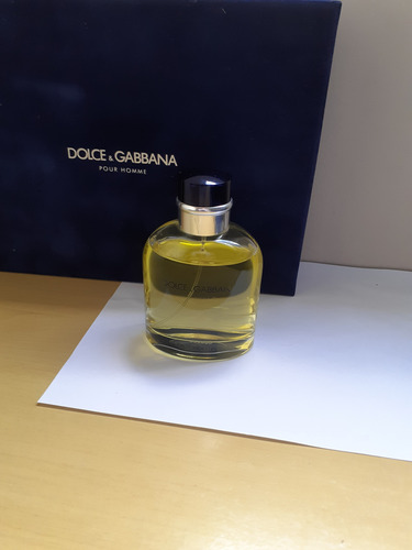 Perfume Dolce Gabbana Pour Homme Made In Germany Lote 2010. Raridade.