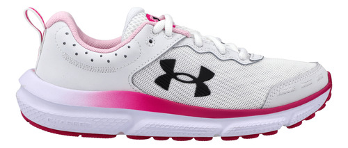 Tenis Under Armour Correr Charged Assert 10 Mujer Blanco