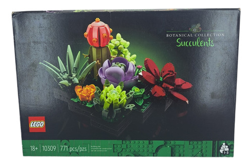 Lego Set De Construccion Succulents Flores 771 Piezas(10309)