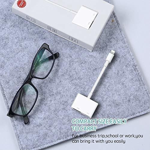 Gaojay Adaptador Hdmi 1080p Para iPhone iPad Puerto Av