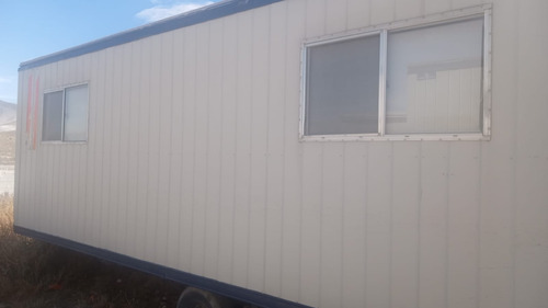 Caseta Traila Remolque Camper Oficina Móvil Wc Y Priv P/ 12