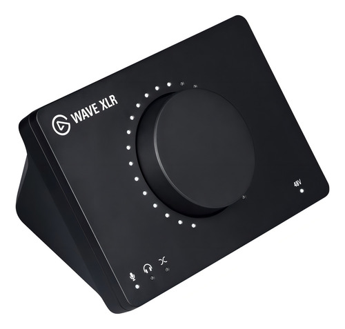 Microfone de interface de áudio Elgato Wave Mixer XLR para USB-c