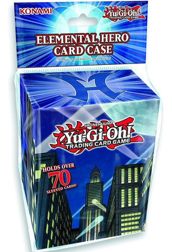 Deck Box Yugioh Elemental Hero Card Case Oficial Konami