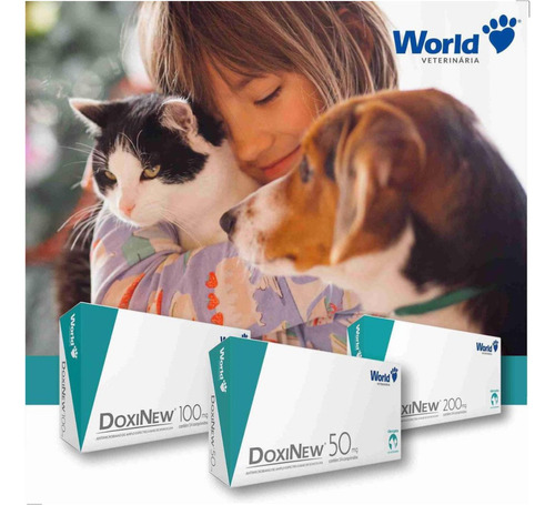 Doença Carrapato Tratamento Doxinew 100mg 7cp
