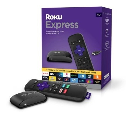 Imagen 1 de 3 de Roku Express 3930 Control Remoto Disney+ Original