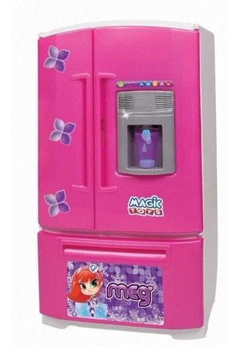 Geladeira Infantil Inverse Sai Água Na Porta 8053 Magic Toys