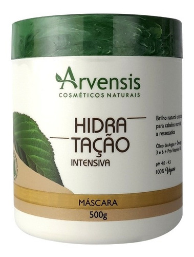 Máscara Arvensis Para Hidratação Intensiva 500g