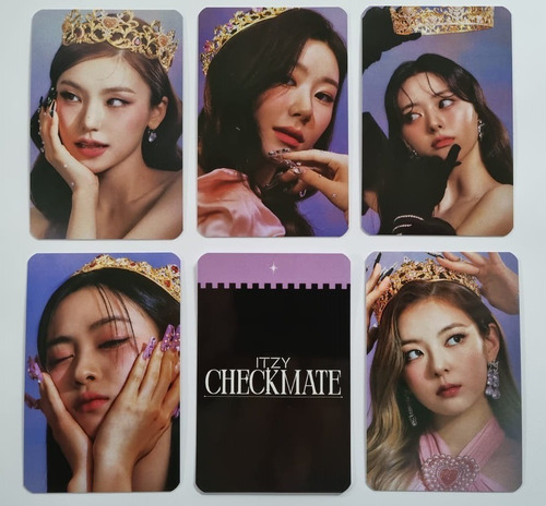 Itzy Photocard Album Promocional Set Completo Kpop Corea