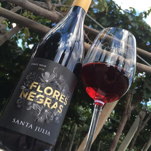 Imagen 3 de 5 de Flores Negras - Santa Julia - 100% Pinot Noir