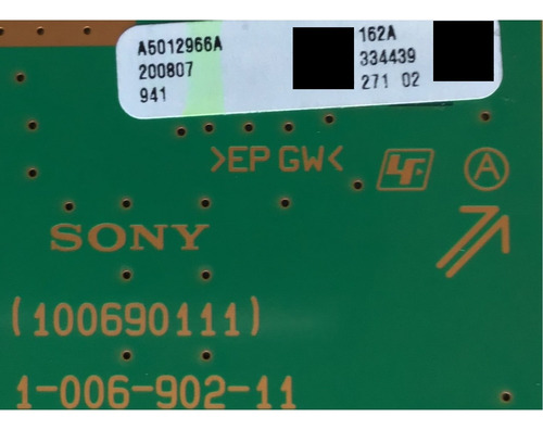 Kit Sony Xbr-75x900h A5014255a 100613322 45133d A5012966a (Usado)