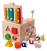 Comprar Cubo Didáctico Multifuncional Xilófono Encaje Didáctico -17