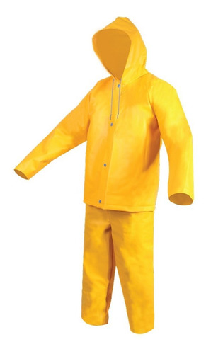 Impermeable Conjunto Extra Grande Amarillo Jyrsa Dd-1121