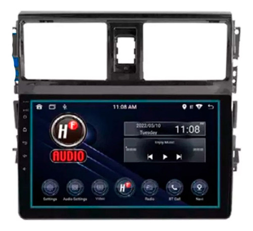 Estereo Pantalla Tipo Original Hf9 Toyota Yaris 14 - En Adel