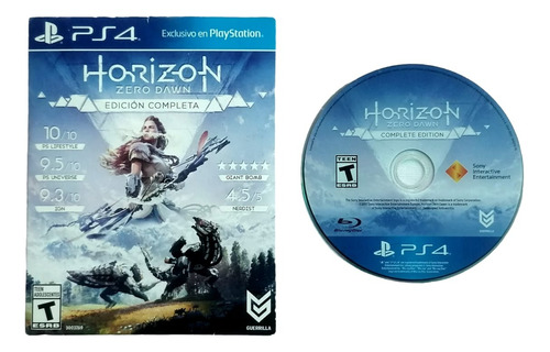 Horizon Zero Dawn Ps4 - Físico  (Reacondicionado)