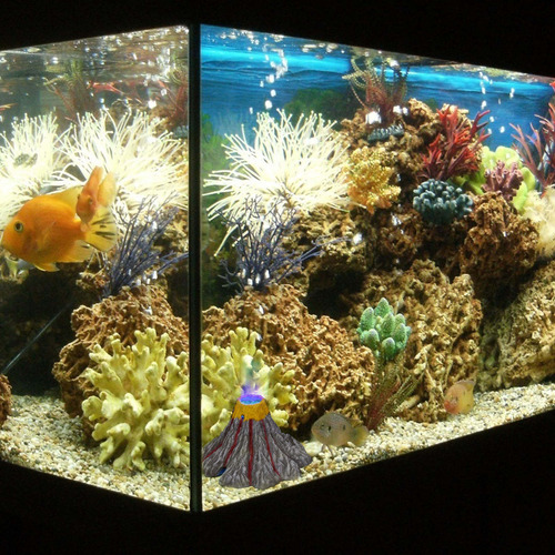 Lámpara De Burbujas Para Pecera Aquarium Air