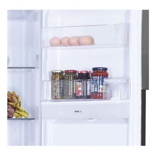 Imagen 5 de 5 de Heladera inverter no frost Candy CHSBSO 6174XWD inox con freezer 529L 220V - 240V