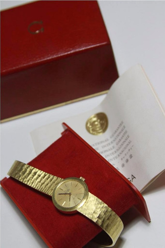 Relógio Omega De Ville Ouro Vintage
