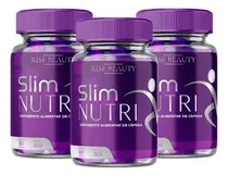 Comprar Kit 3 Emagrecedores Natural - Encapsulado - Slim Nutri 
