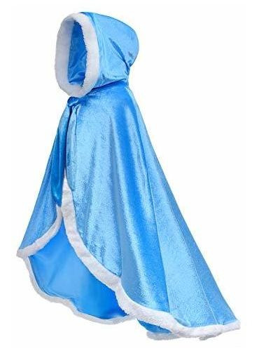 Fiesta Chili Fur Princess Hooded Cape Cloaks Costume Lndrx