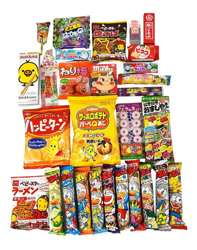 Surtido De Comida Chatarra Japonesa  Dagashi  30 Unidades, P