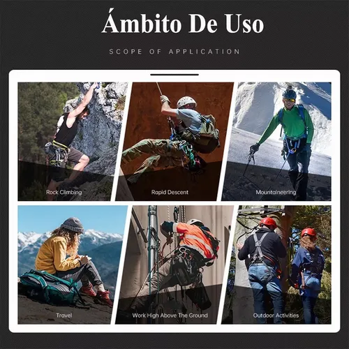 Descensor Figura Ocho 8 Bucle Descendedor Manual Escalada