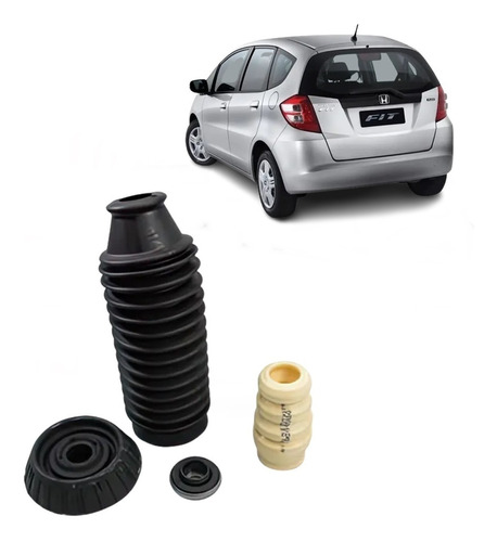 Kit Amortecedor Honda City/fit 09/ Dianteiro Completo