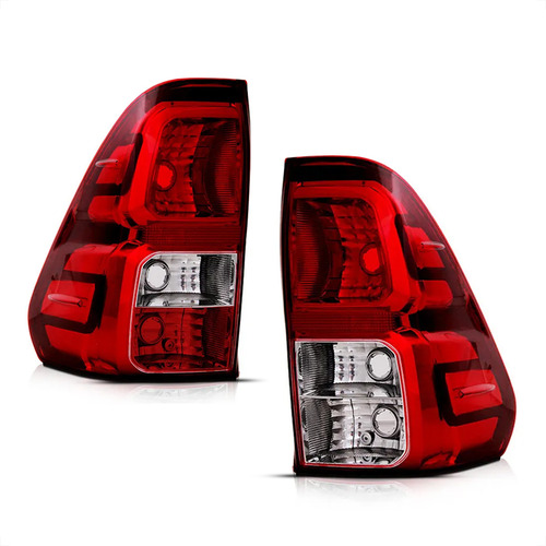 Par Lanterna Traseira Hilux 2016 17 18 19 20 21 22 23 24 25