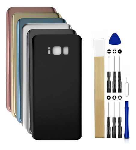 Funda Trasera Cristal Para Samsung Galaxy S8+ Plus G955 Kit