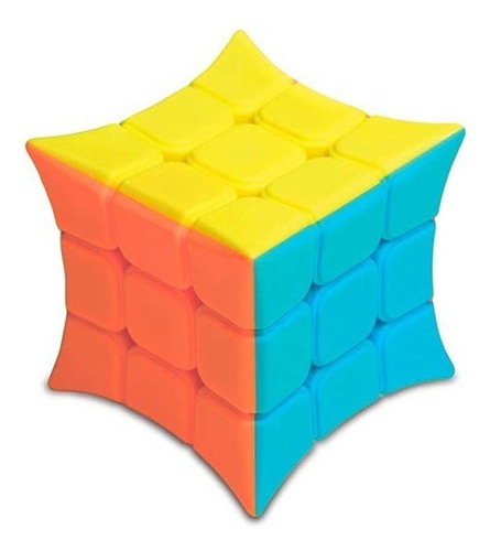 Cubo Mágico Cóncavo 3x3x3 Rompecabeza De 9 Piezas Por Lado
