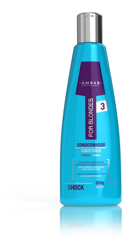 Condicionador Nutritivo Âmbar For Blondes 250 Ml