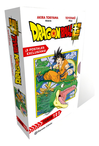 Shonen Starter Set Dragon Ball Super Nã⺠1+2+3, De Toriyama, Akira. Editorial Planeta Cómic, Tapa Blanda En Español