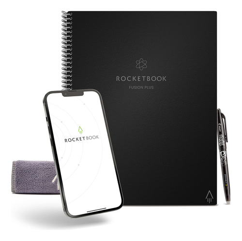 Rocketbook Fusion Plus - Cuaderno Y Planificador Inteligente