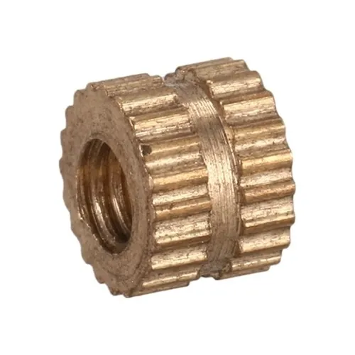 Embudo Hembra De Latón Moleteado Con Rosca De M3 X 4 Mm X 5