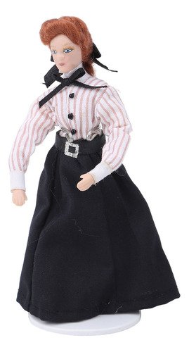 .. Doll Toy 1:12 En Miniatura Para Mujer, Modelo De