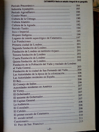 Catamarca Hacia Un Estudio Integral De Su Geografia Navarro (Usado)