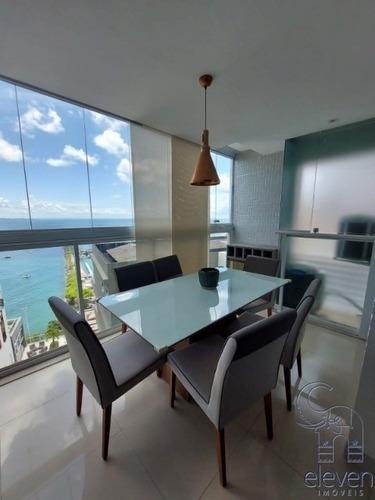 Imagem 1 de 28 de Apartamento Para Venda Comercio, Salvador ( Clock Marina)1 Dormitório Sendo 1 Suíte, 1 Sala, 1 Banheiro, 1 Vaga, Vista Mar, Mobiliado, - Mc03 - 70652776