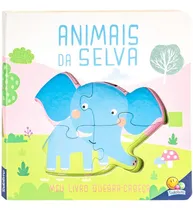 Comprar Meu Livro Quebra-cabeça: Animais Da Selva, De Brijbasi. Editora Todolivro, Capa Dura Em Português Novo