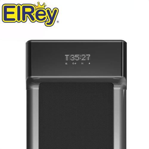 Caminador Eléctrico 2hp Plano Portátil Expert Control El Rey Color Negro