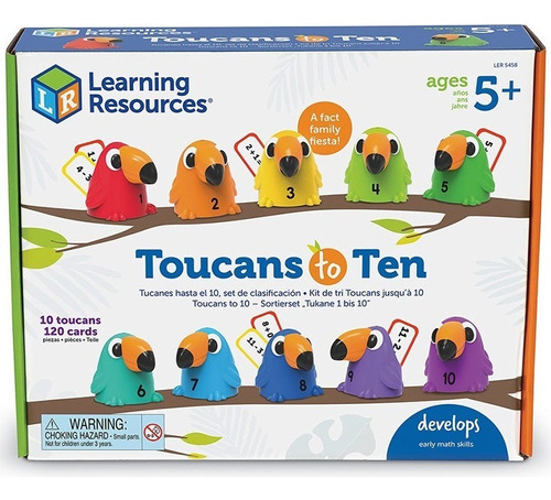 Juego Tucanes Hasta Diez Learning Resources