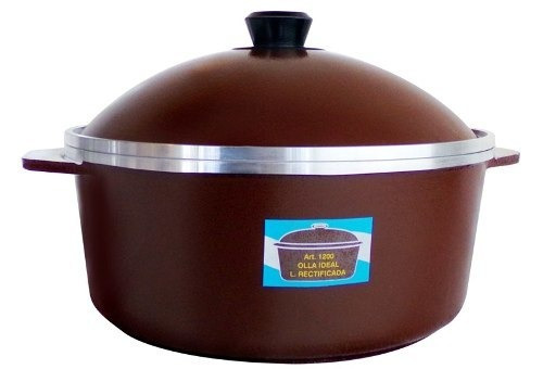 Olla Eterna Antiadherente Ideal 1250 5,5L Marrón