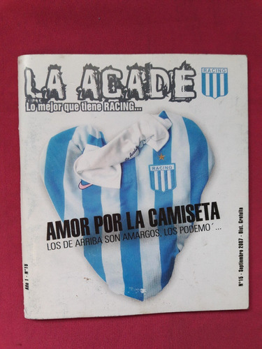 Revista La Acade N° 15 - Septiembre 2007 - Racing Lanus