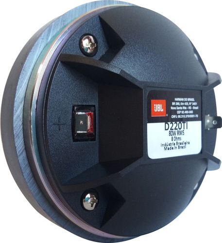 Imagen 3 de 10 de Driver Jbl Selenium D220ti 80w Rms Titanio 1 Pulgada