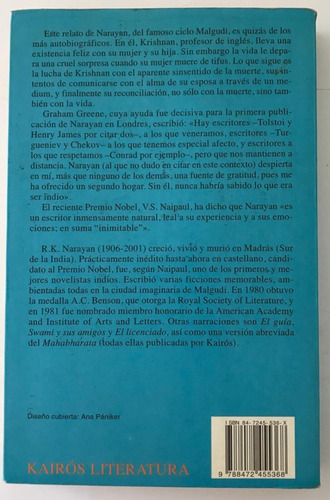 El Profesor Inglés / R.k. Narayan / Original Usado (Usado)