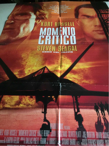 Poster Momento Critico Kurt Russel Steven Seagal 1996