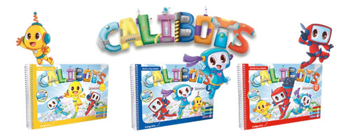 Pack Calibots Preschool N°1 + N°2 + Starter - Caligrafix