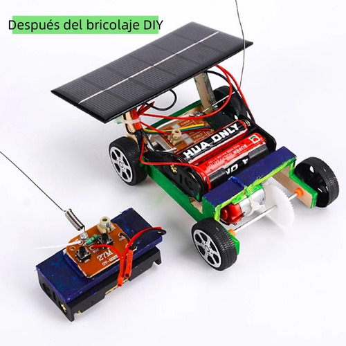 Coche Solar Con Control Remoto Diy Kit De Para Stem Proyecto