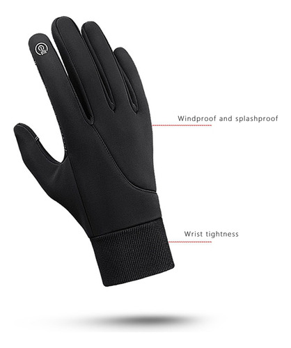 Guantes De Ciclismo Q Para Invierno, Guantes Térmicos De Bic