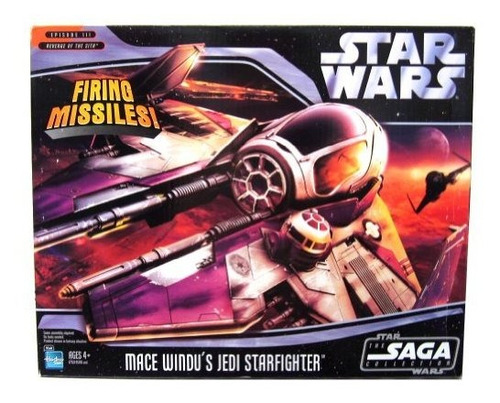 Star Wars Starfighter Mace Windu Vehículo Jedi Starfighter V