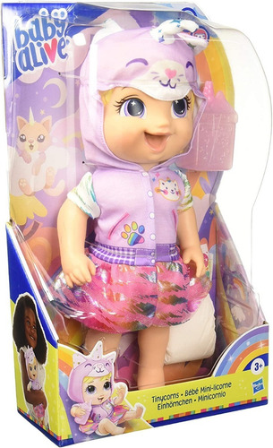 Muñeca Baby Alive Hasbro Minicornio Rubia