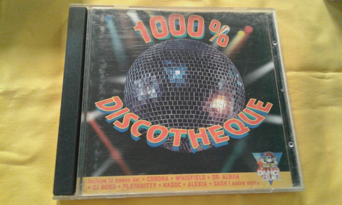 1000% Discoteque Cd Variado Techno 90s Made In Chile